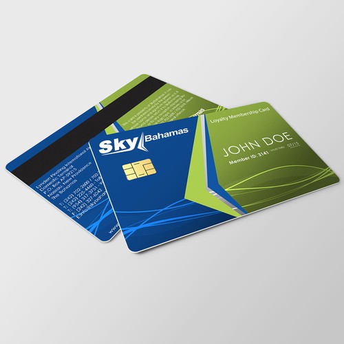 Membership Cards for Customer Loyalty Program Design by LNako_Designs