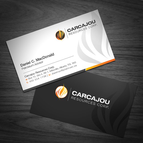 stationery for Carcajou Resources Corp. Diseño de REØdesign