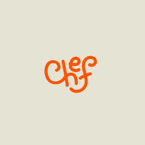 "CHEF": Food & Cooking Social Media Logo Design by lrvan Taufik Rachman