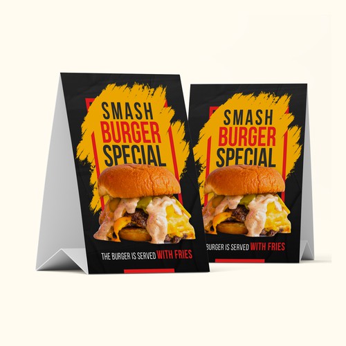 Smash Burger Marketing Materials Design by ShahanajSanu