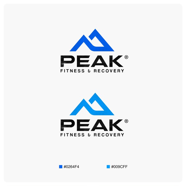 Design by jimzz titled "PEAK FITNESS AND RECOVERY"