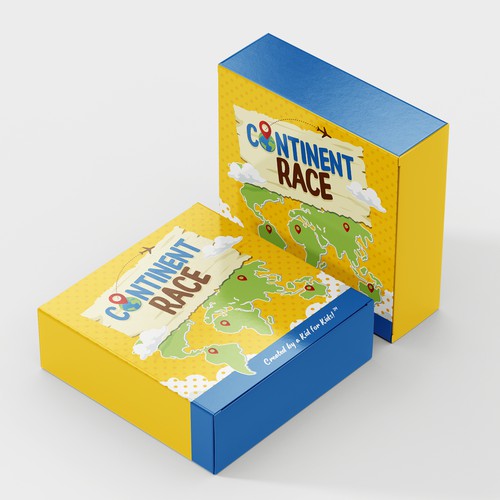 Design Continent Race - Kids Game -  Learn about the World! por Mrs Design ♥