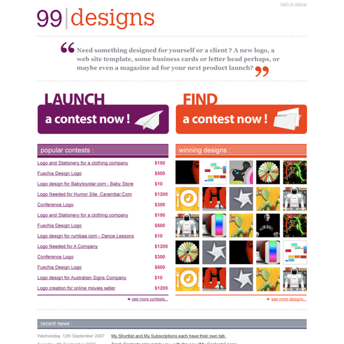 Logo for 99designs Design by pinkystudio