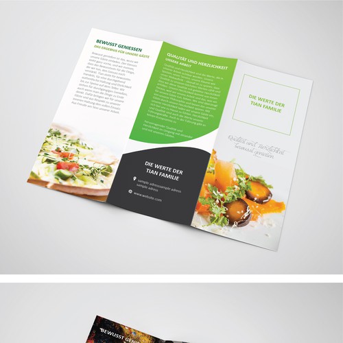 Brochure contest entry by Arttero