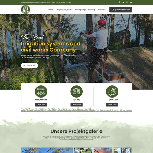 Web page design contest entry by ⭐Md Faisal⚡️