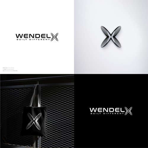 Luxury Logo Design for Wendel X — A Premium Construction Brand Built Different Design by d°dis