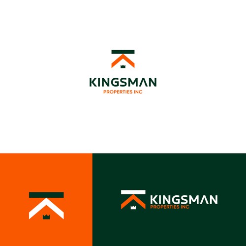 Kingsman Properties logo Design by Akhat7172