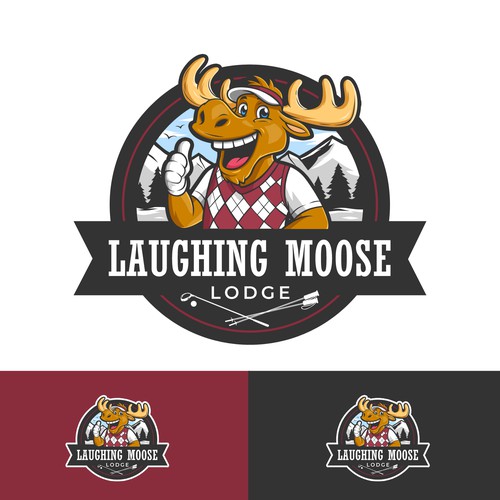 Laughing Moose Lodge - Create a Logo for Lasting Memories at a Vacation Rental Design by Trafalgar Law