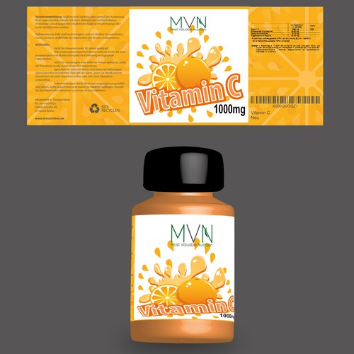 Product label contest entry by andbetma