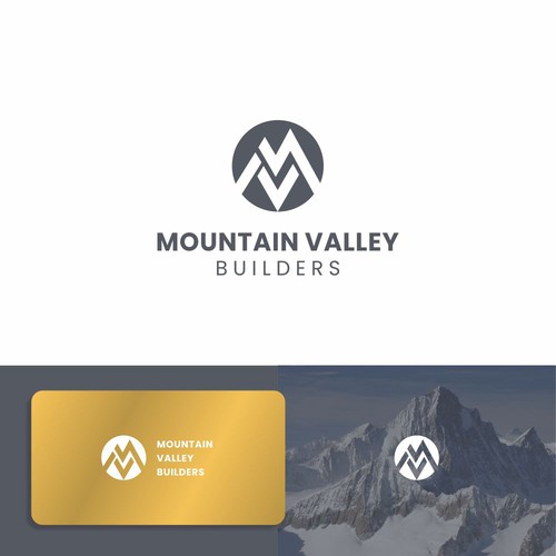 Custom Builder logo to appeal to high end clients. Design by noktah