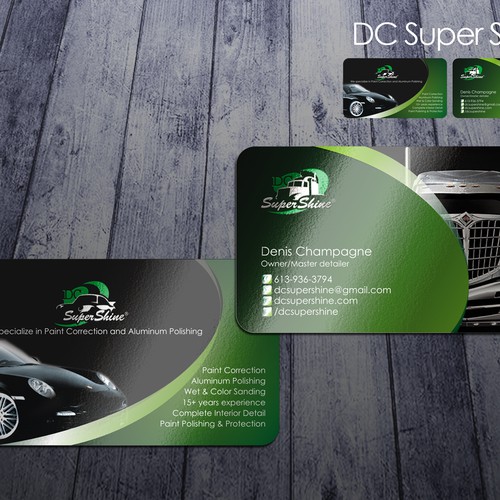 Help DC Super Shine with a new stationery Ontwerp door sadzip
