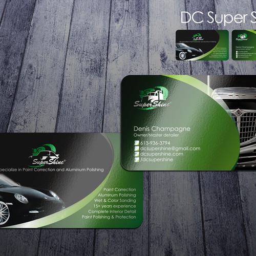 Help DC Super Shine with a new stationery Diseño de sadzip