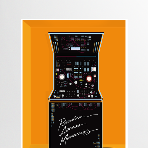 99designs community contest: create a Daft Punk concert poster Diseño de Molecula