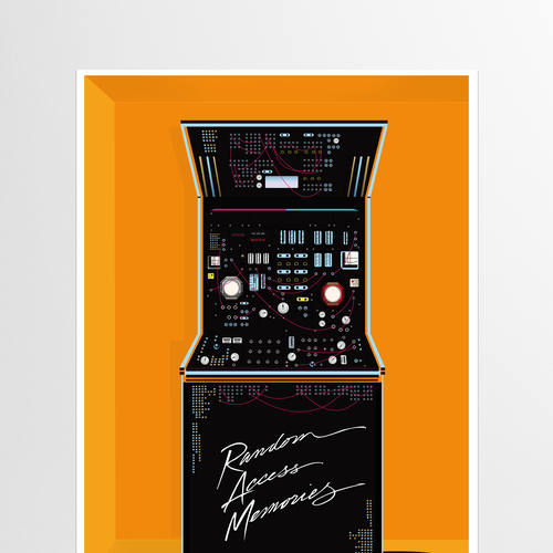 99designs community contest: create a Daft Punk concert poster Réalisé par Molecula