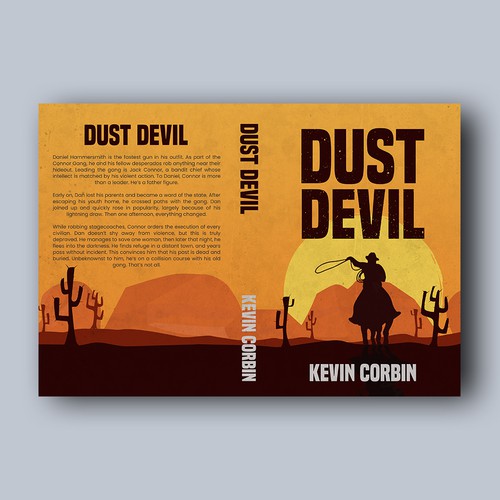 Dust Devil Cover Contest Design by Distinguish♐︎