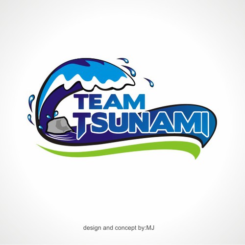 Create the next logo for Team Tsunami Design by designedbyjeriz▲