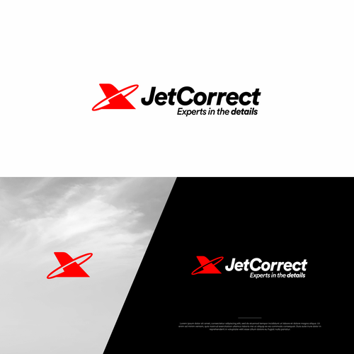 Jet Correct - Identity/Logo for Aviation Detailing Company - Unique Designs Apply! Design by adwar std.