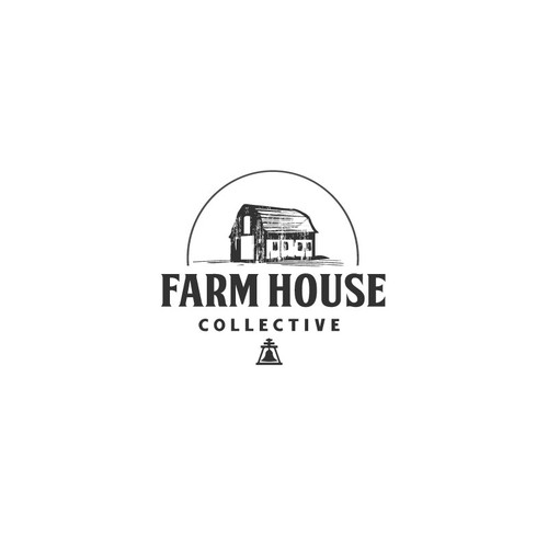 Design a mid-century modern, hipster logo for "Farm House Collective" retail & hospitality venue Design by paw vector