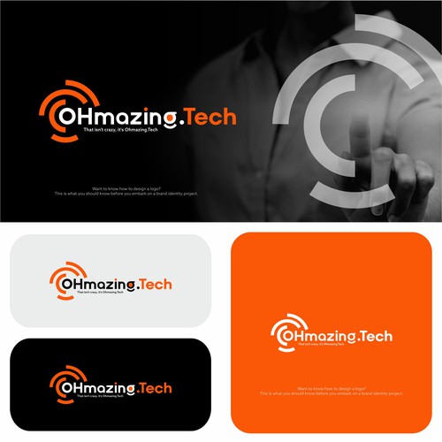 Mr. PARAさんのDesign an Ohmazing Logo for a Technology Consulting Company. (Rebranding from hazeytech.com)デザイン