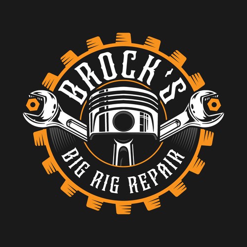 Killer Logo for Mobile Diesel Repair Design by AlarArtStudio™