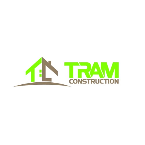 logo for TRAM Construction Design por Grey Crow Designs
