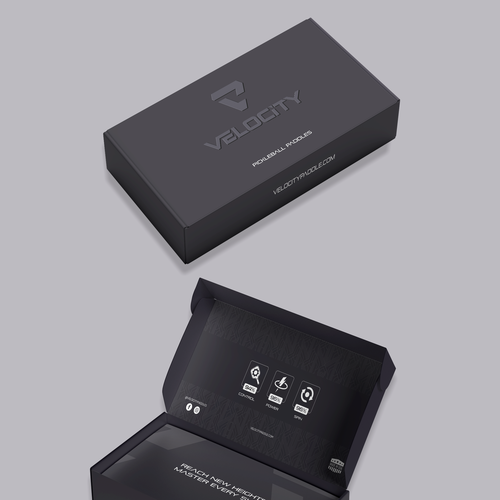 Create a box design for our pickleball paddles Design by SONUPARMAR