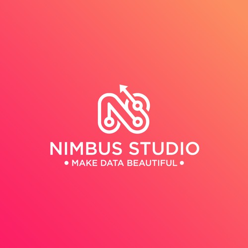 We need a startup logo for a dataviz design studio Design by NUR (LoGo)