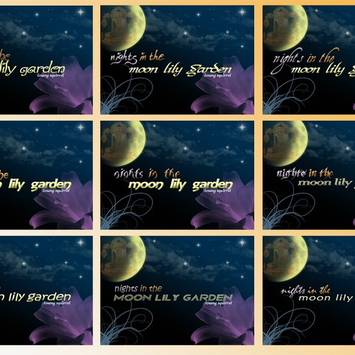 nights in the moon lily garden needs a new banner ad Design von Mcastro