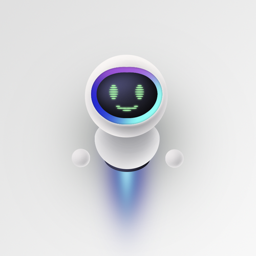 Create a minimalistic avatar for an AI life assistant Diseño de Uladzis