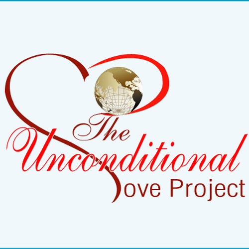 Create a logo to attract the attention to a great cause; The Unconditional Love Project. Design by Herok Thakur