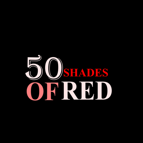 Logo for "50 Shades of Red" themed party Design by LogoLab77