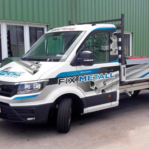 Car, truck or van wrap contest entry by A-Sz