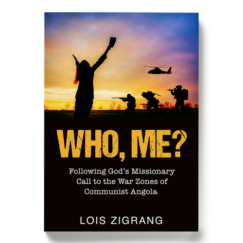 Create an Awesome Nonfiction Book Cover about a Missionary in War-Torn South Africa Design by Nitsua