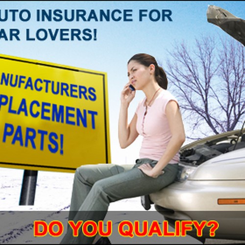 Auto insurance CLEVER BANNER ADS Banner ad contest