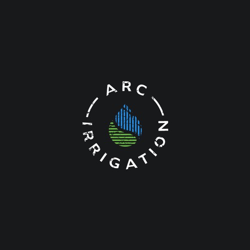 Logo Design for "Arc Irrigation" - Rebranding of company Design by Varun Davera