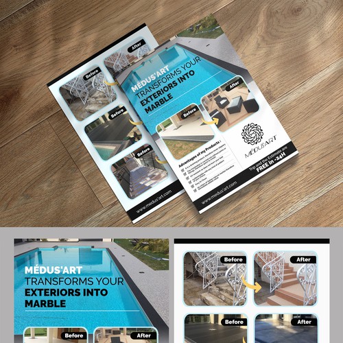 Postcard, flyer or print contest entry by websmartusa