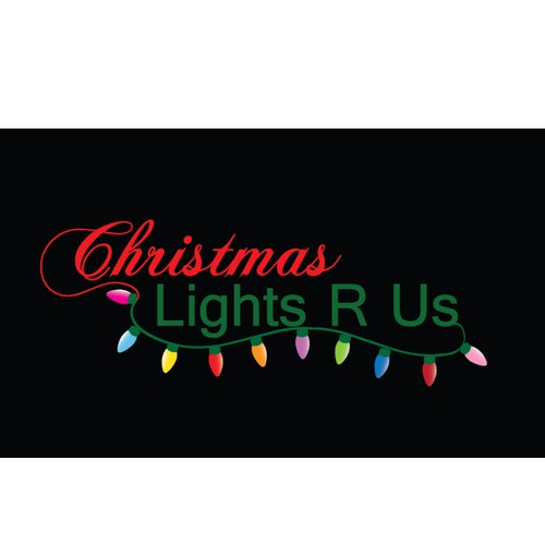 Create a Logo for Christmas Lights R Us Logo design contest