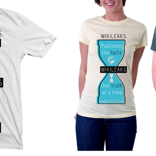 New t-shirt design(s) wanted for WikiLeaks Ontwerp door Inferno