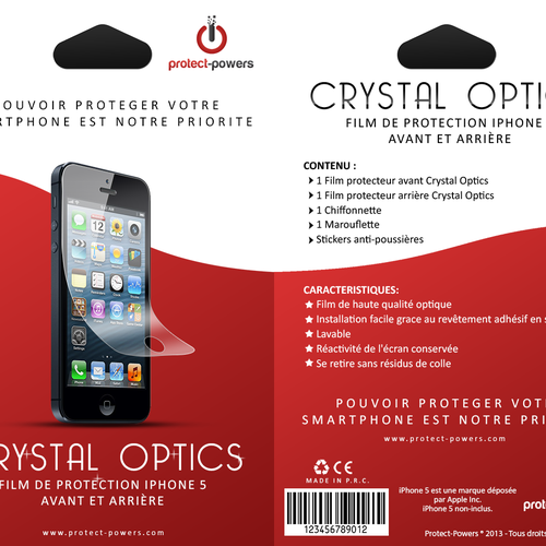 Product label contest entry by Mathieu Marée