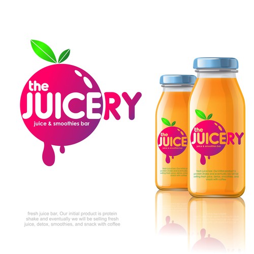 The Juicery, healthy juice bar need creative fresh logo デザイン by Kaprikrown