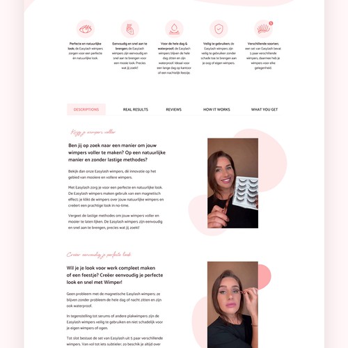 Branded Beauty needs a 2page web design Shopify theme Design von Designer's Spot