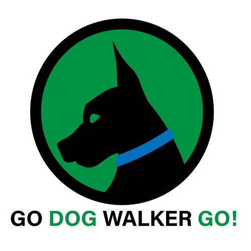 Diseño de Need fun logo for GO! DOG WALKER GO!  Dog Walking Service de Edgeof