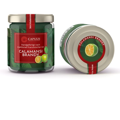 Label for exclusive fruit spreads made of tropical fruit Design by CK Graphic