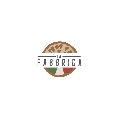 We need a powerful logo for our pizza production - La Fabbrica Réalisé par nugroho_84