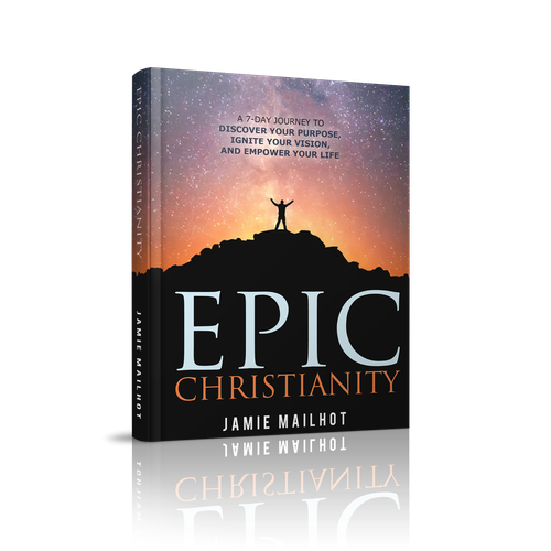 Epic Christianity Book Cover Design – Self Help and Life Motivation Christian Book – 6x9 Front and Back Design by acegirl