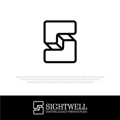Design a Timeless Logo for Sightwell — A Place-Rooted Creative Developer Design by herulogo