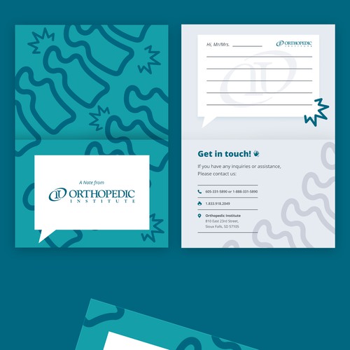 Card or invitation contest entry by Qin -