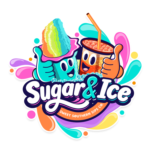 Design di Bring Sugar & Ice to Life – Bright, Bold Branding for a Dirty Soda + Shaved Ice Truck di Night Hawk