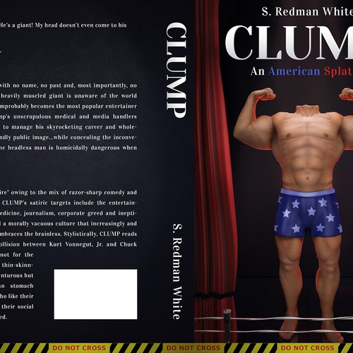 It's Alive! Create a shocking, funny cover for book about headless man! Design by Arian Aliu