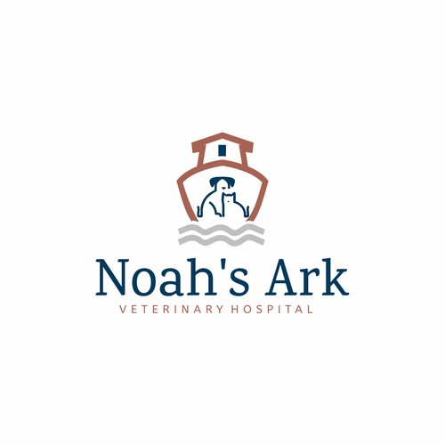 Veterinary Hospital Logo - NOHARK Design by Maxnik